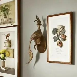 Creative Bird Head Wall Decor, Unframed Wall Art, 1 Piece 3D Resin Art Ornament, Perfect for Living Room, Bedroom, Kitchen, Bathroom, Home Wall Decoration