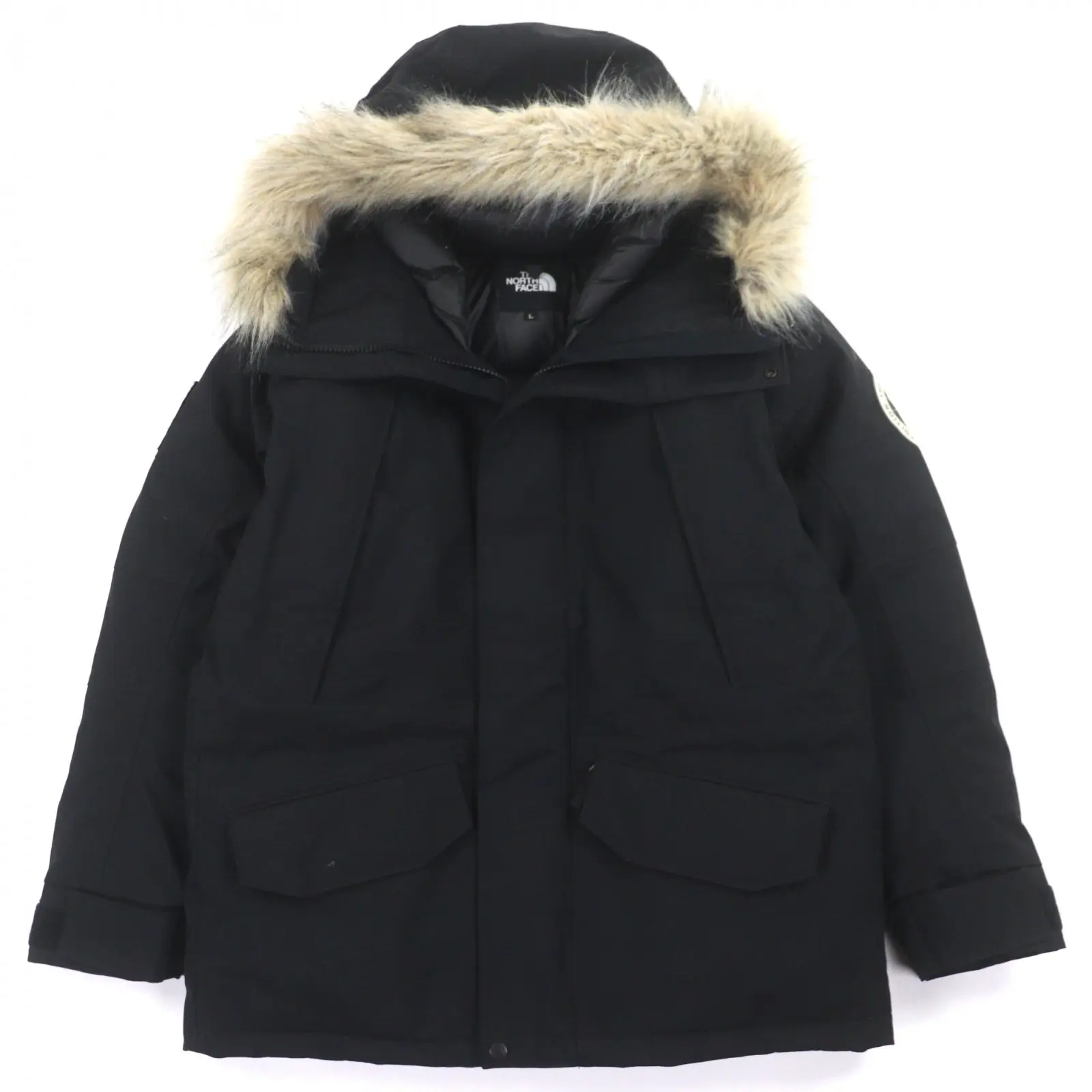 Pre-owned THE NORTH FACE Nylon Small Leather Goods Antarctica Parka Down Jacket