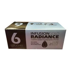 Tahe Infusion A+B Gold Radiance Hair Treatment - Pack of 6