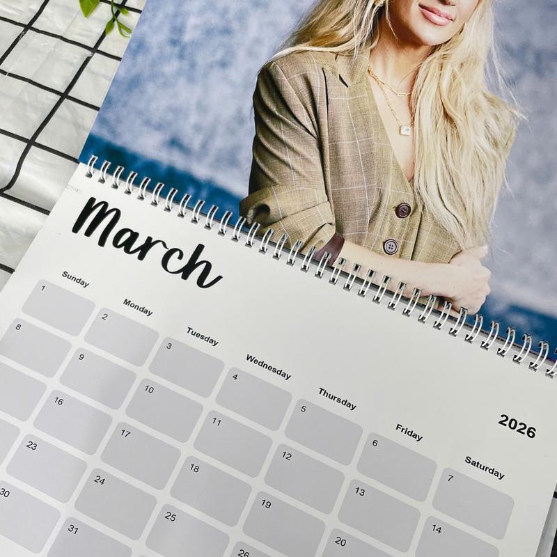 Country Queen 2026 Calendar – Powerful Female Vocalist Aesthetic, Country Music Wall Calendar for Fans