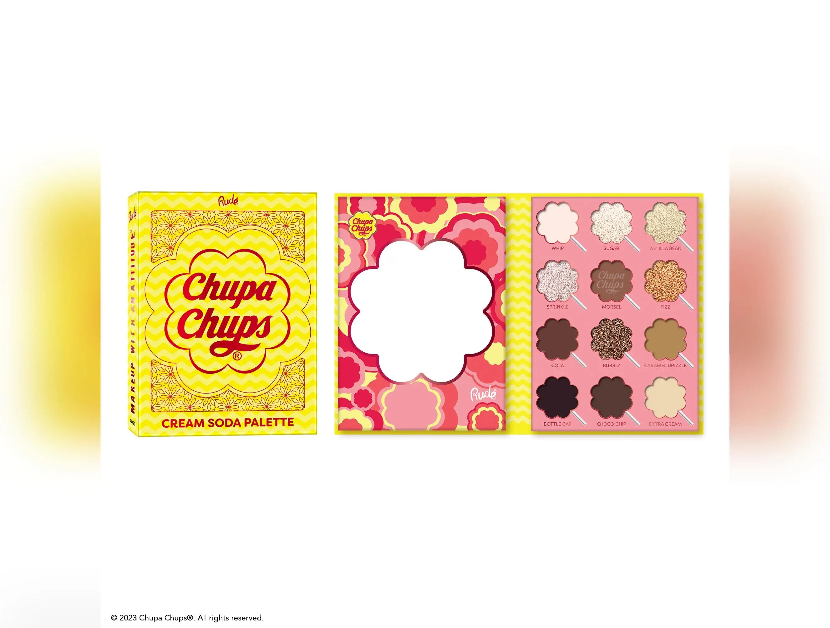 Chupa Chups Cream Soda 12 Color Palette