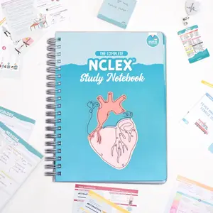 The Complete NCLEX Study Notebook – Ultimate Visual Guide for Nursing Students