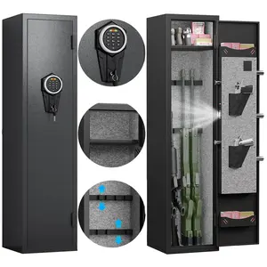 THOF,rapid access,rapid access,pistol safe,2 ways to unlock,Passcode,key,Suitable for living room and bedroom,High-Security Steel Cabinet,Electronic Lock,Solid Bolts,Dual Alarms,Silent Operation,LED Lighting,Avoid security risks digital lock