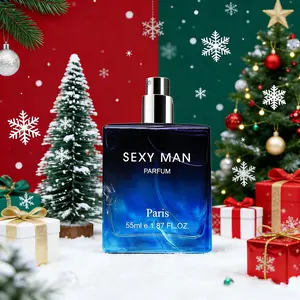 Passion Acqua Di Gioia Men's Perfume (blue) 55ML, Long-Lasting Marine Woody Scent, Natural Fragrance, Suitable for Daily, Business, Dates, Sports, Aromatic Woody Fragrance