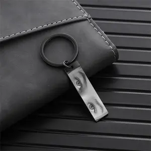 Personalized Human Eye keychain,I see You keyring,Eyes Photo Custom Gift,Custom Keychain for Him,Eyes Jewelry Gift,Gifts for Boyfriend,Babe