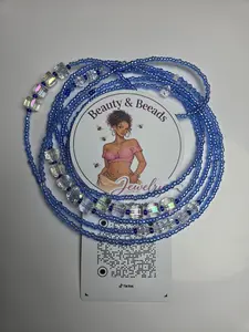 Crystal Tide Waist Beads (One strand)