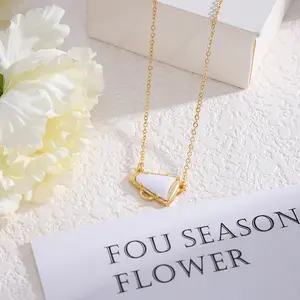 Megaphone Style Necklace Charm, Fun Cheer Accessory, Trendy Statement Pendant