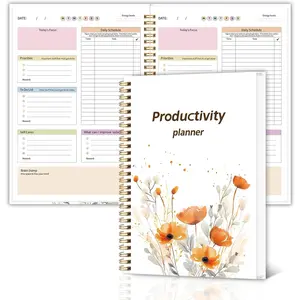 Daily Planner with Hardcover for Men & Women,Productivity Planner & Task Management Organizer Daily Schedule,Self-Care,To-Do List for Neurodivergent Adults, Focused Planners for Adult & Teens