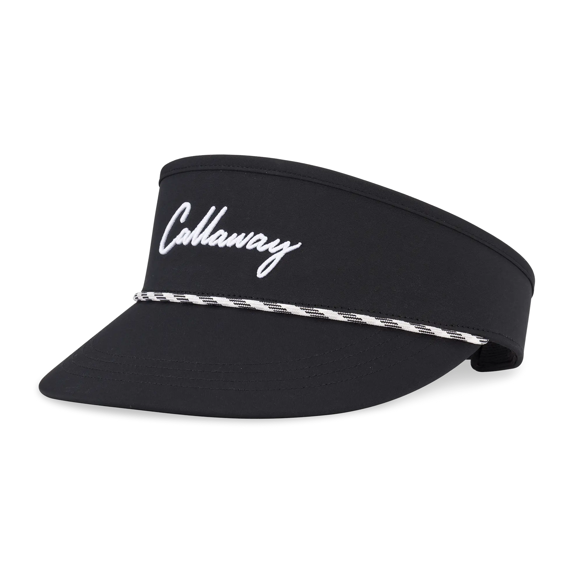 Callaway Golf Men's Birdie Putt Rope Visor in Black | Size: Adjustable