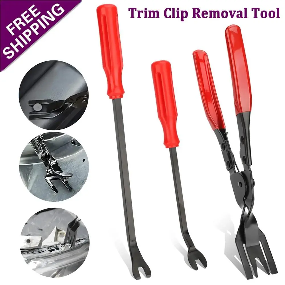 Auto Clip Pliers Set and Fastener Remover,Fastener removal tool,Car Trim Rivet Removal Pry Tool