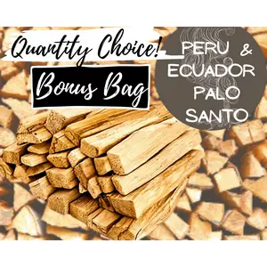 Palo Santo Sticks Holy Wood, AA Grade - Peruvian Palo Santos Wood Bulk