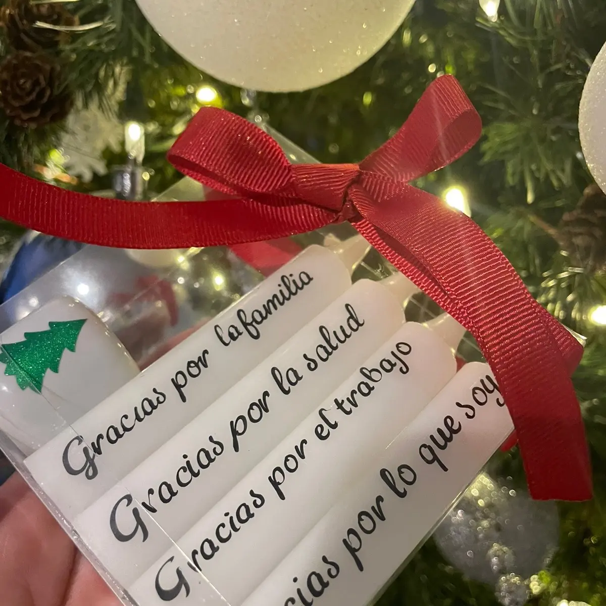 Velitas personalizadas Candle Ornaments