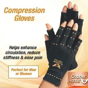 CopperGuard: Arthritis & Carpal Tunnel Relief Gloves for Hands