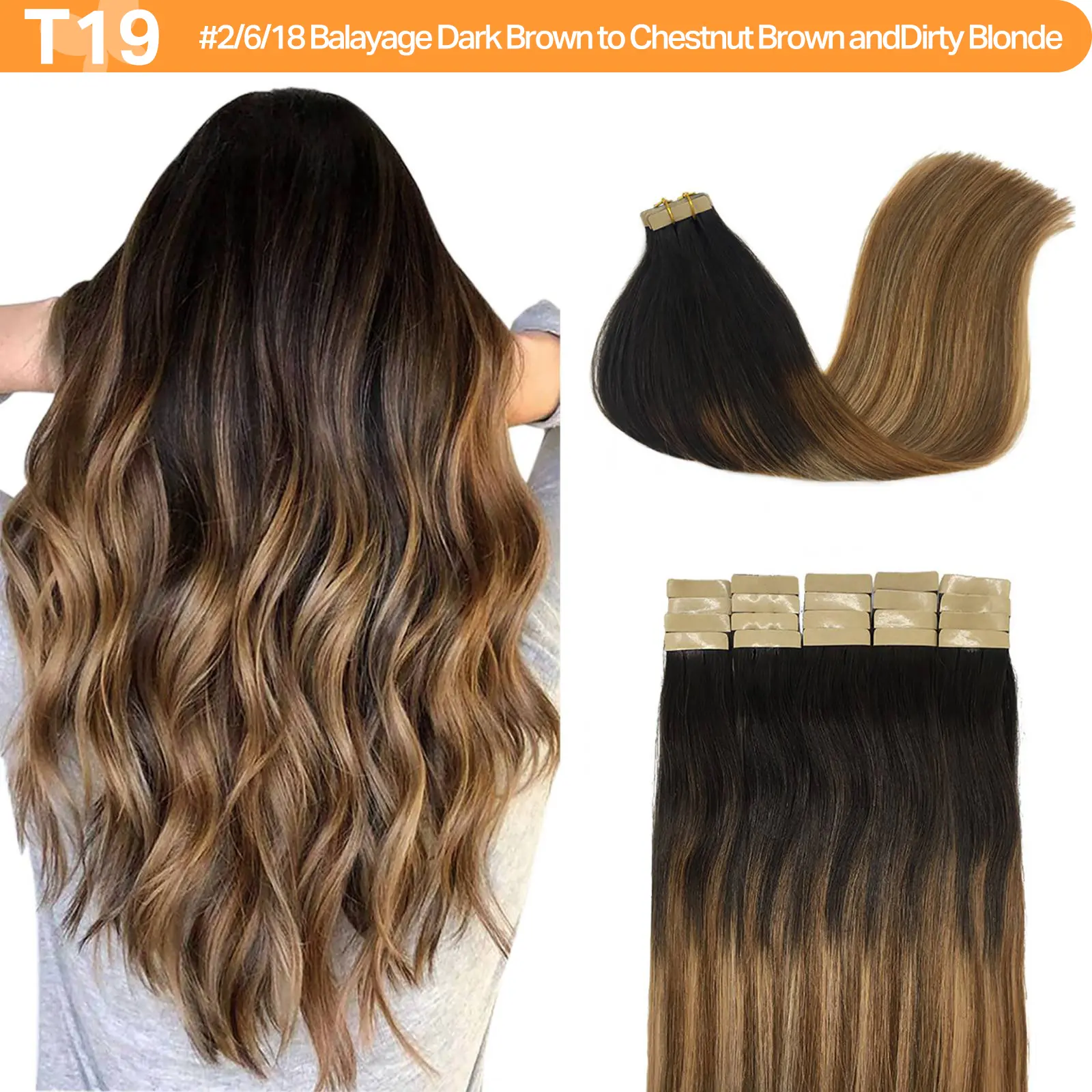 #(T2/6)P(T2/18)Dark Brown to Chestnut Brown 