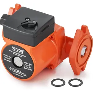 VEVOR 0011 - BF4 - J Cast Iron Circulating Pump, 33 GPM Hot Water Circulation Pump, 1 - 1/4 NPT Flange 3 - Speed Circulator Pump, Quiet Operation Circulator for Floor Heating/Home Water Heater SystemVEVOR Super Brand Day