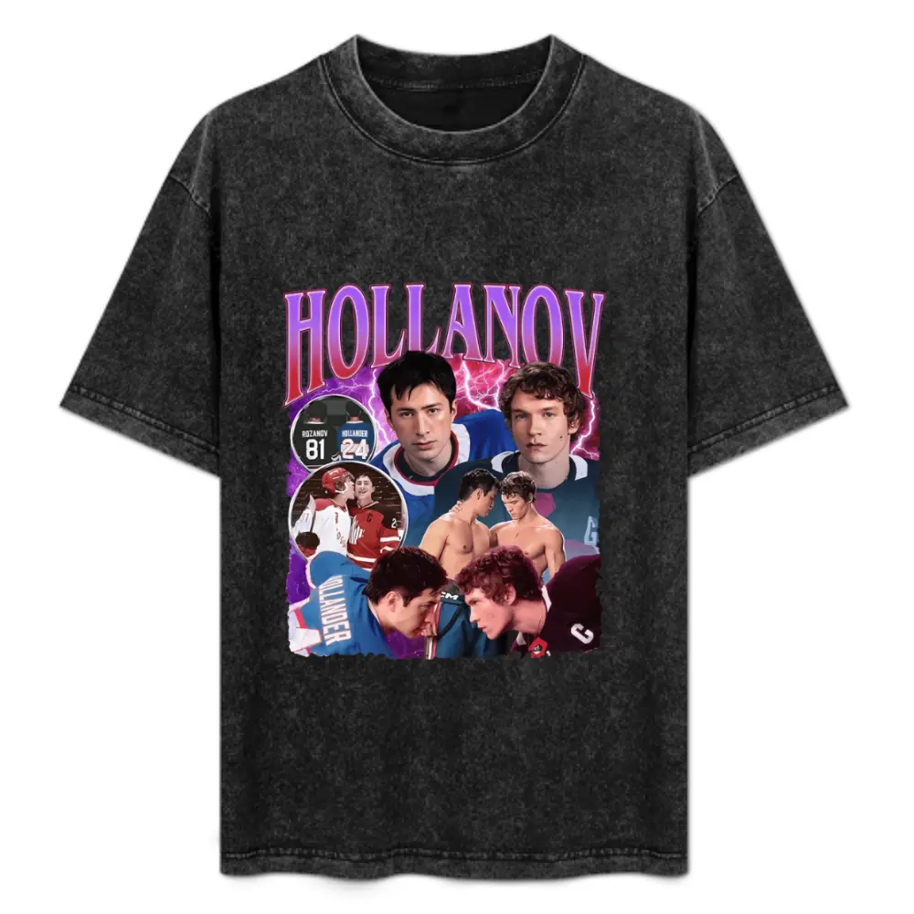 oversize Heated rivalry merch funny good Hollanov graphic Shirt Heated Rivalry Hockey Shane Hollander Ilya Rozanov y2k cotton fashion Streetwear fan Top Trending Lover Gift