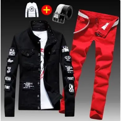 8892 black/red pants