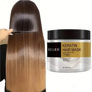 Keratin Hair Mask, Moisturizing Hair Care for Dry & Damaged Hair, Hair Repair Treatment for Women & Men
