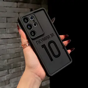 Creative Phone Case Featuring Neymar'S No, 10 Jersey, Compatible with for samsung for galaxy S25, S24, S23, S22, S21, S20 FE Ultra Plus, 4G, And 5G, Made of Soft TPU for Drop Protection