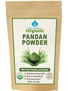 Organic Pandan Powder Green Matcha Tea Natural Food Coloring 4 oz.