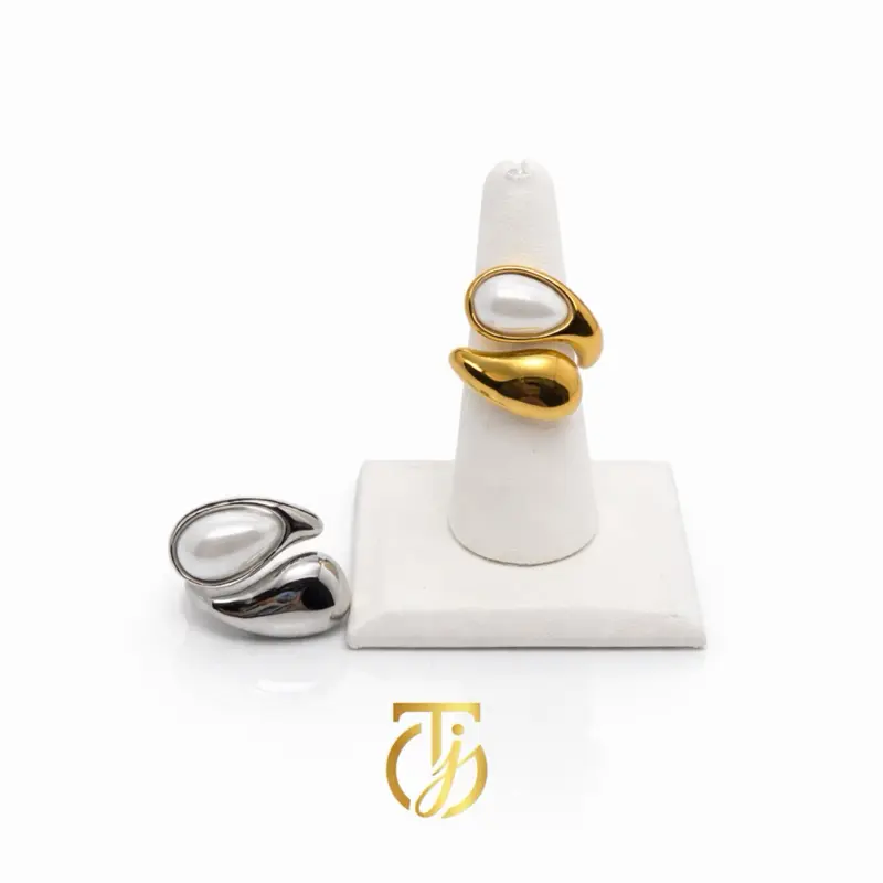 Turvik Jewelry Camila Ring - Fashion Jewelry for Women available in two colors anti tarnish