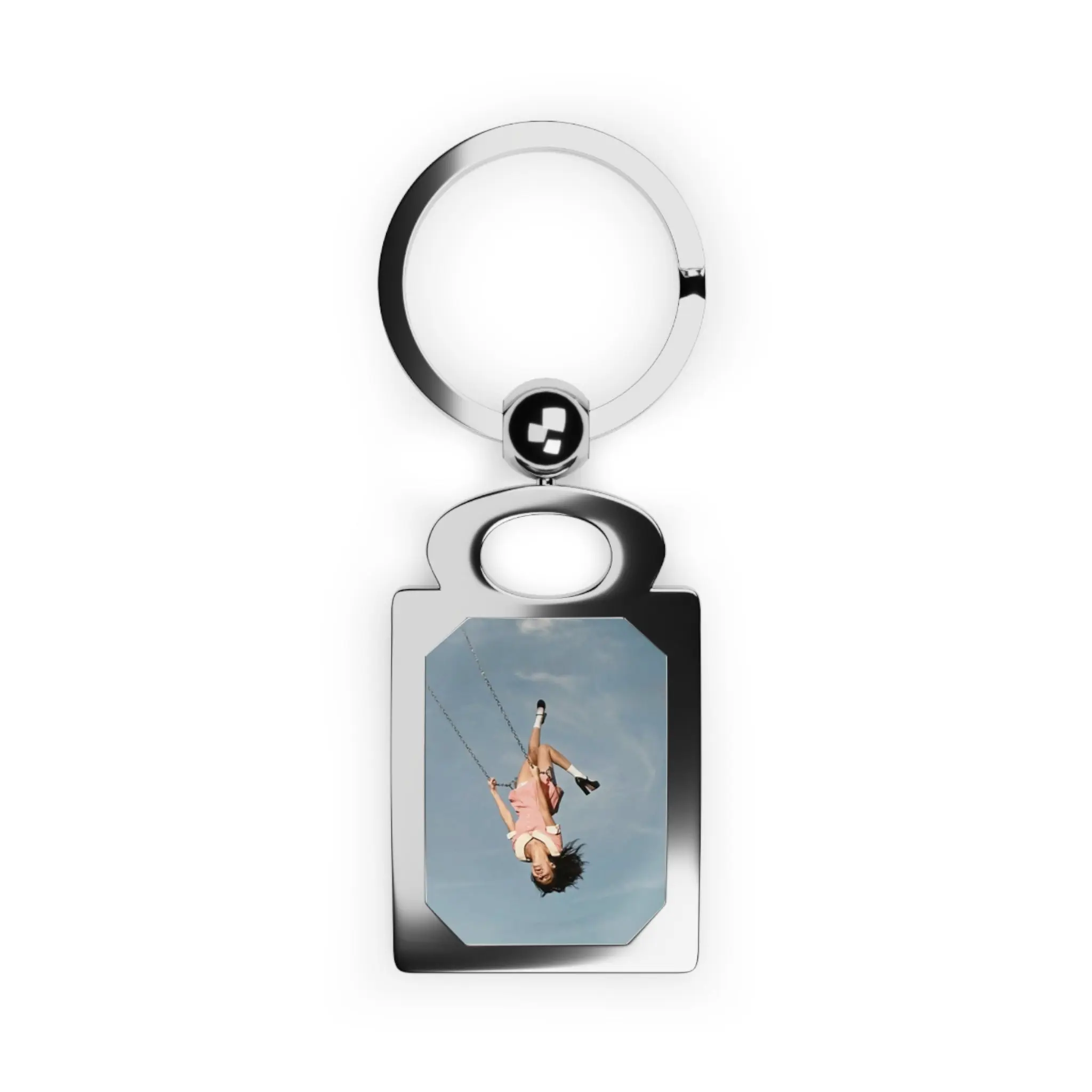 Your Favorite Album Keychain — Personalized Photo Metal Keychain