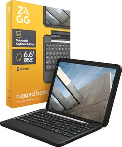 ZAGG Rugged Book iPad 11" (A16)/ 10.9" (Gen 10) Keyboard Case