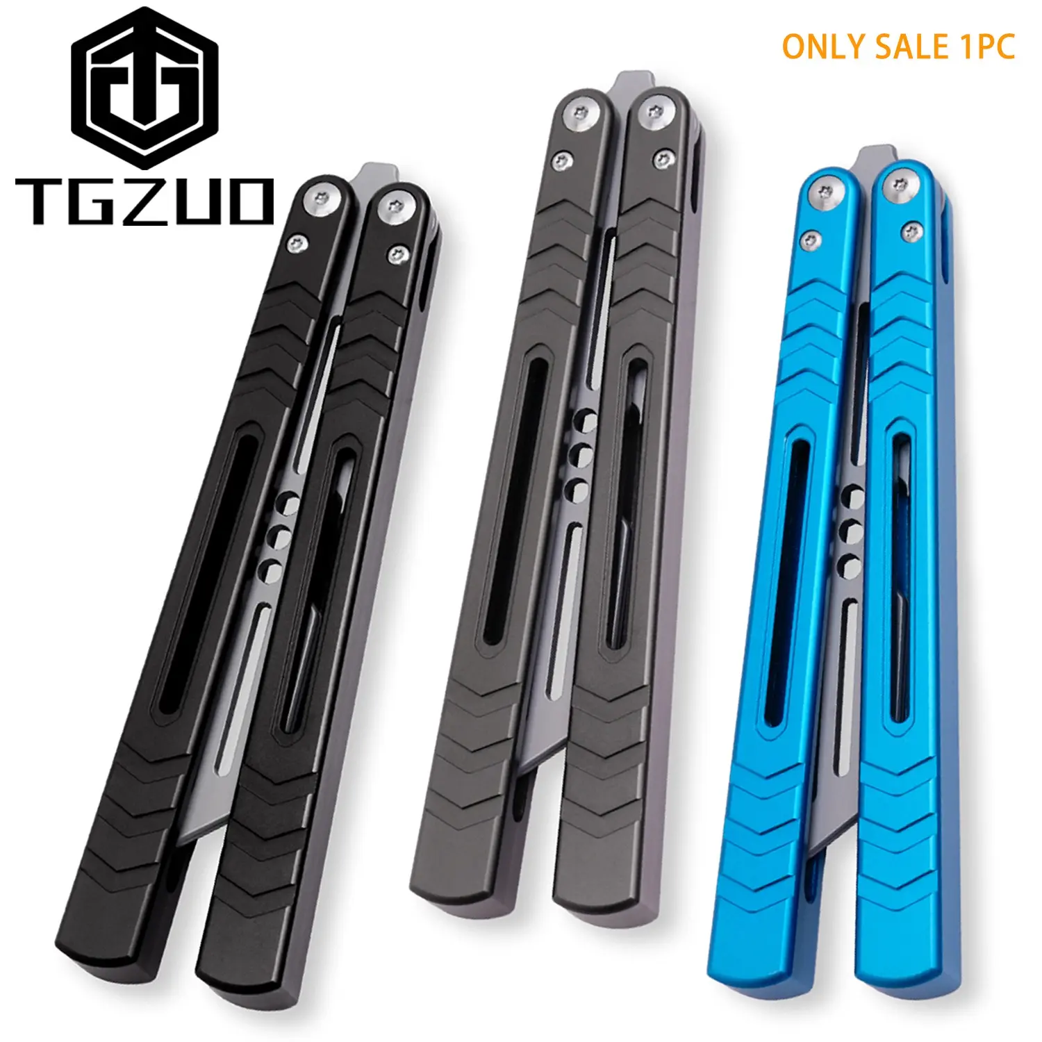 1pc Butterfly Trainer Aluminum Handle, with Bottle Opener, Flip Tool Hand Spinning Skill Toy for Beginners, High-Quality Edc Tool, Portable Multi Tool, Versatile Tool, Multi Functional Tool