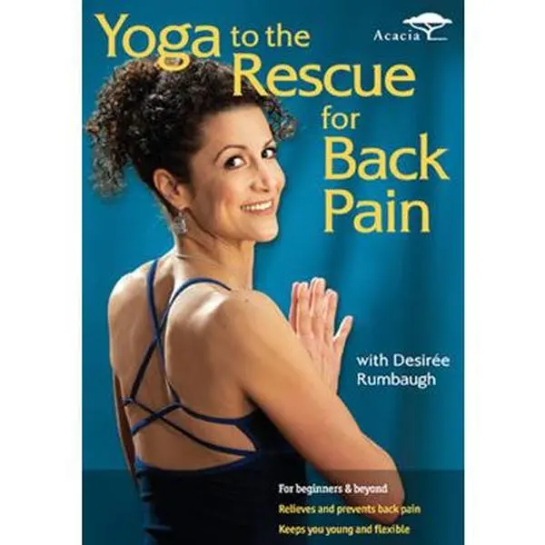Used DVD - Yoga To The Rescue, Back Pain Relief Guide by Desiree Rumbaugh, English Language Content That Relieves and Prevents Back Pain
