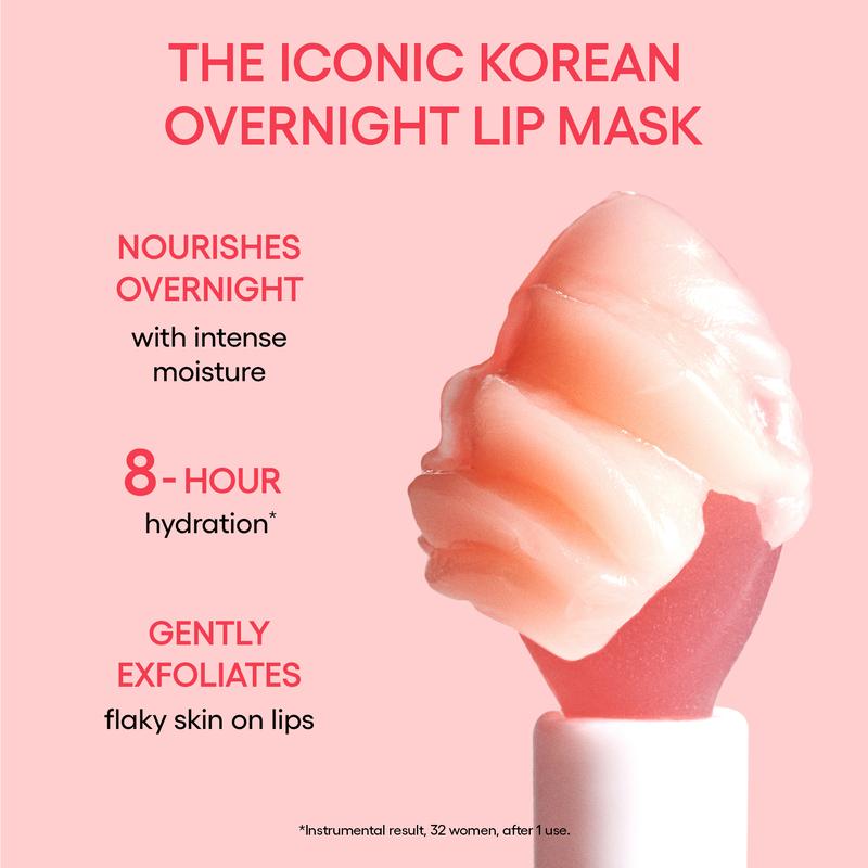 Laneige Watermelon Pop Lip Sleeping Mask, Hydrating and Nourishing Lip Mask, Korean Lip Care,