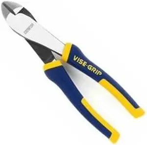 IRWIN VISE-GRIP Diagonal Cutting Pliers, 8", 2078308, Nichel Chromium Steel IRWIN