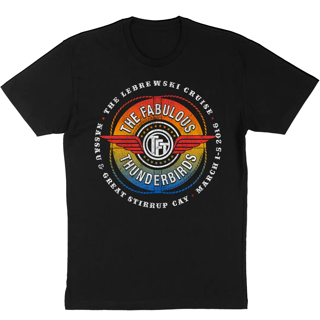 The Fabulous Thunderbirds "Lebrewski Cruise" T-Shirt
