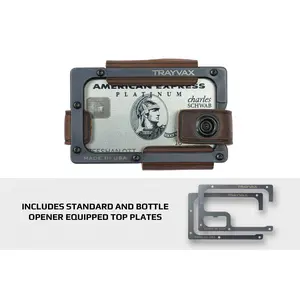 Contour Lite Wallet - Black Mississippi Mud
