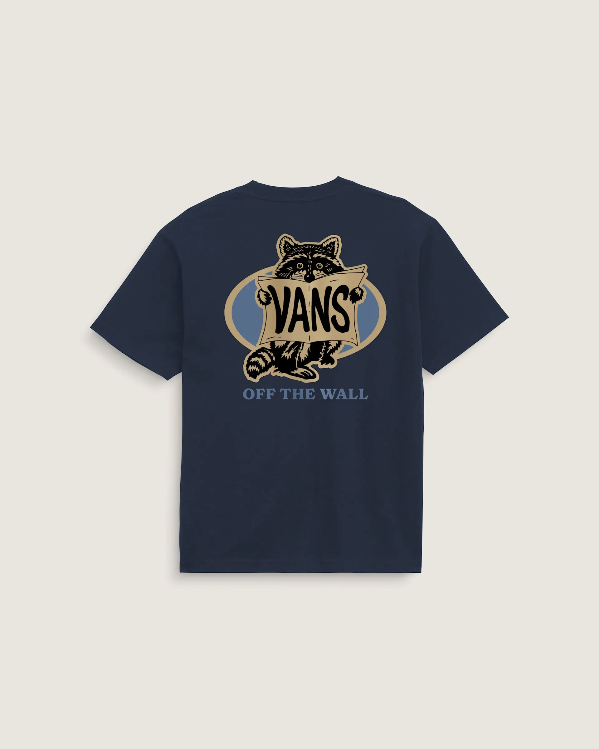 Vans Mens Raccoon Sign T-Shirt Vans Mens Raccoon Sign T-Shirt