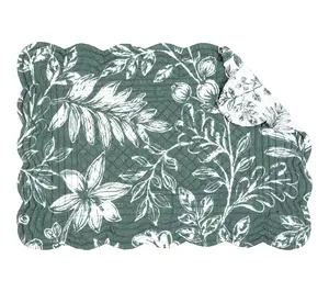 Everview Sage Cotton Set of 6 Placemats by Valerie