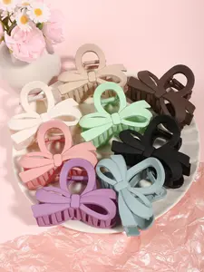 Butterfly Hair Clips Set, Non-Slip Large Bow Design, Durable Hair Claw Accessory, Elegant Hair Jewelry for Women Girls, All Seasons, Flower Hair Clip