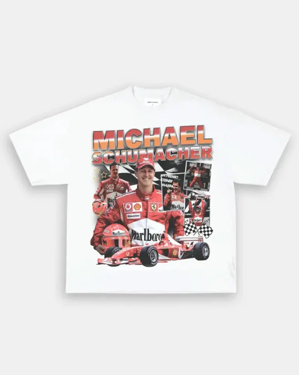 michael schumacher tee - racing shirt