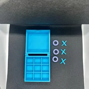 3D printed on-the-go tic-tac-toe stocking stuffer