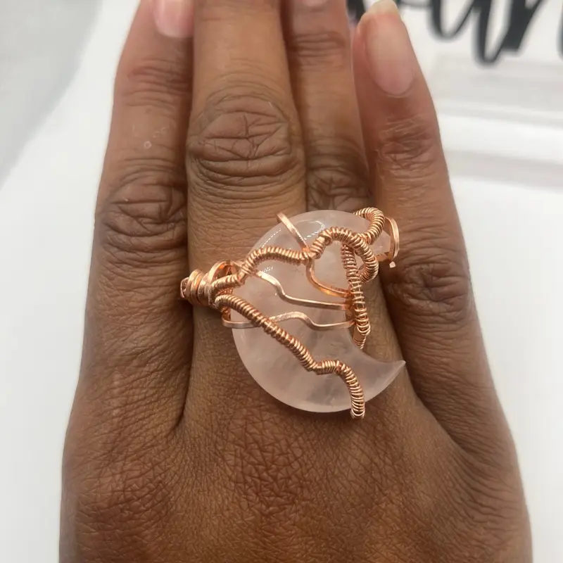Goddess moon rings Goddess moon rings