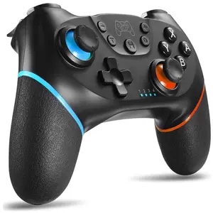 Wireless Professional Game Controller for Switch, Lite, Oled Featuring Hall Effect Joystick, Turbo Vibration, Ergonomic Design
