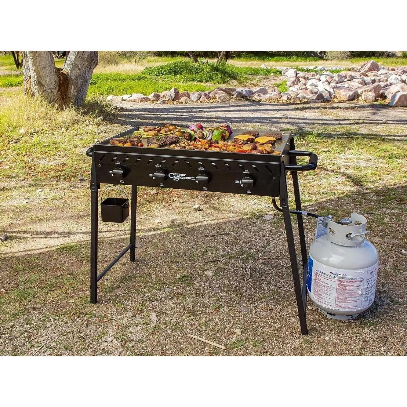Get Fired Up with the 4-Burner Highland Griddle! Get Fired Up with the 4-Burner Highland Griddle!