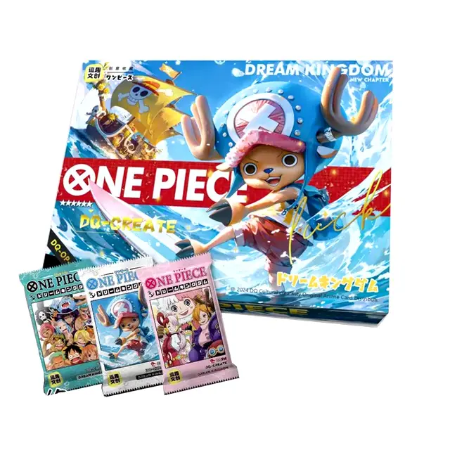 One Piece Douqu Wave 3 Dream Kingdom Wedding Trading Card Booster Box -  TikTok Shop