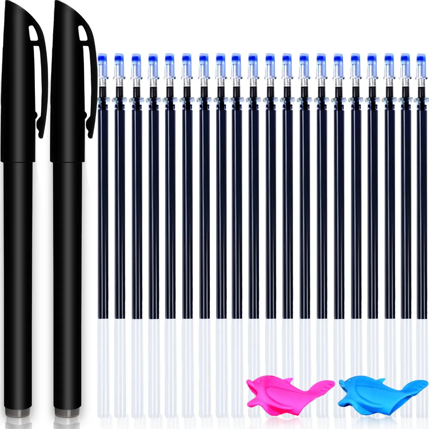 24 count Magic Pens & Refills for Grooved Handwriting Workbooks of Kidsor Tracing Book,Disappearing Ink Pen for Magic Grooved Writing Practice,Grooved Books or 's Magic Copybooks