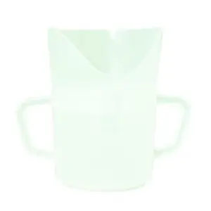 Fabrication Enterprises 60-1043 Plastic 8 oz Nosey 2-Handled Drink Cup