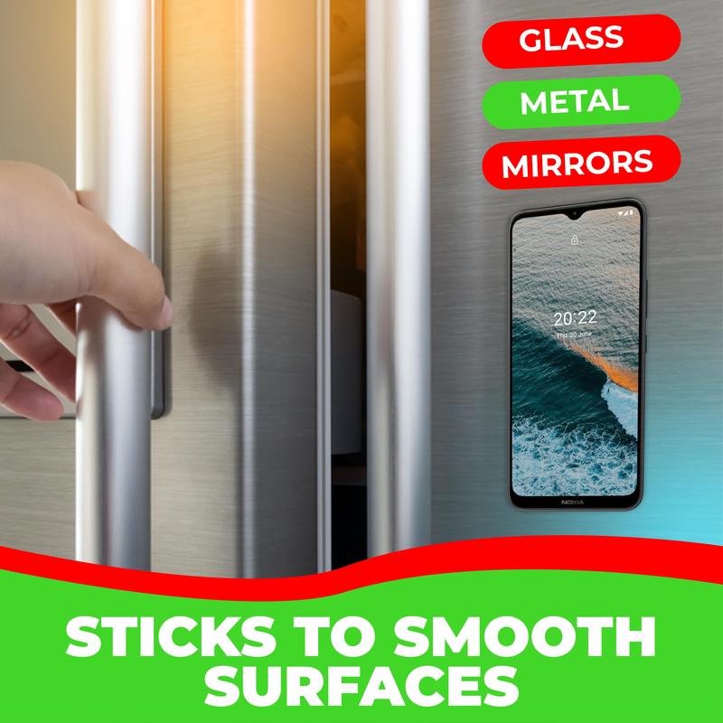 Suck it Pop it - Silicone Suction Phone Mount with integrated bubble pop it fidget toy - Phone accessory for influencers and fidgeters