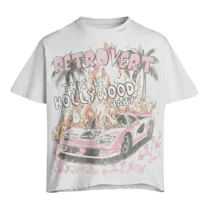 Retrovert - Hollywood Tee Pink
