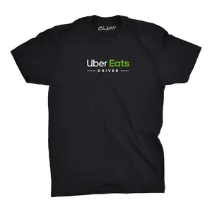 Uber Eats Driver Shirt | DoorDash Cotton T-shirt | USA Made | Super Quality Tees | Deliver Driver Tee | Uber Eats | DoorDash | New York 100% Cotton