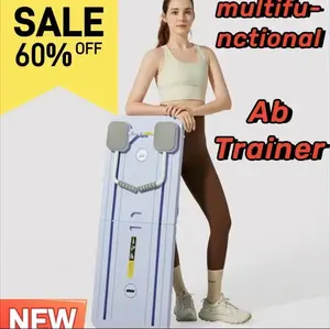Multi-functional Ab Exercise Board, Home Pilates Reformer, Abs Workout Equipment for Abdominal & Core Strength Training, Exercise Board for Home Gym Fitness，ab workouts，push-up，fitness training