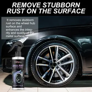 Homonth Car Rust Killer 100ml Heavy-Duty Rust Remover Spray for Tires Metal Tools Bikes Grills Bolts Rust Proofing Quick Application