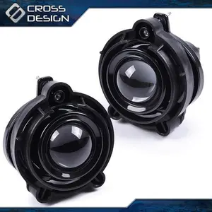 CROSSDESIGN Fog Light Lamp 2pcs Fit For 2006-2018 Chevy Impala Gmc Terrain LH+RH Projector